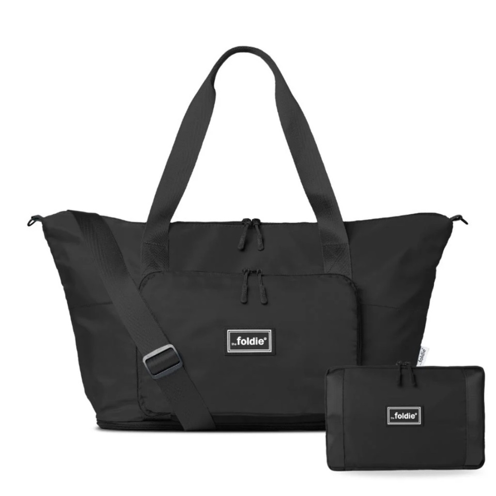 Foldie Black Travel Bag